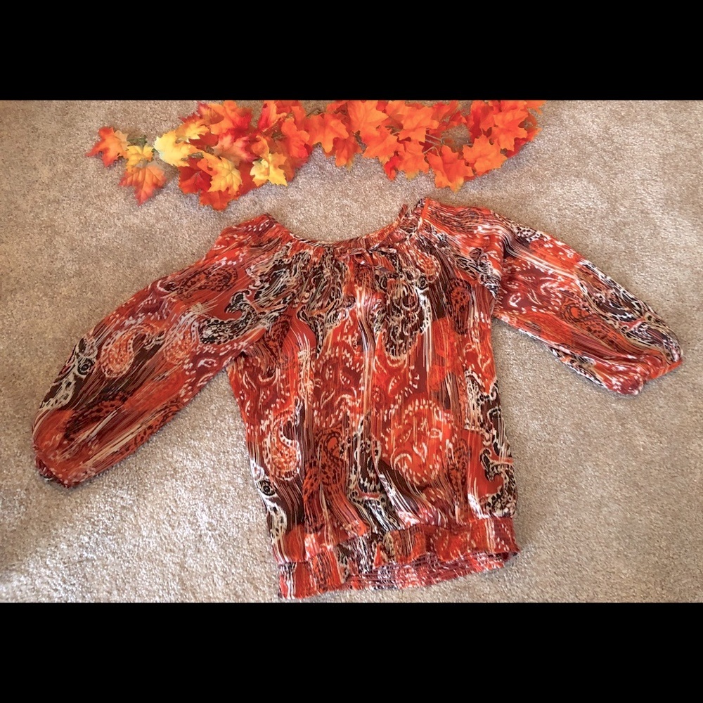 🍂🍁Rafaella blouse - Picture 6 of 6
